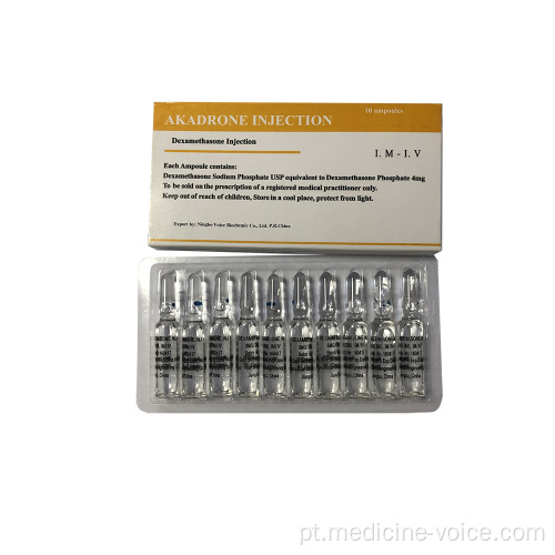 Injeção 4mg / Ml do fosfato de GMP Dexamethasone